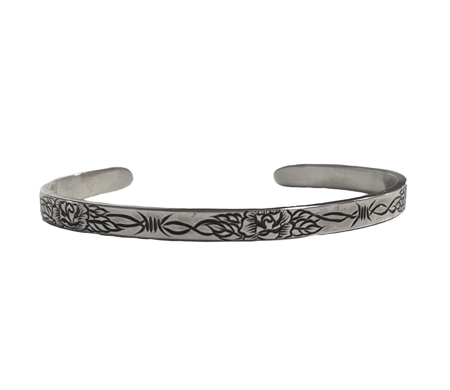 Rose & Barbed Cuff